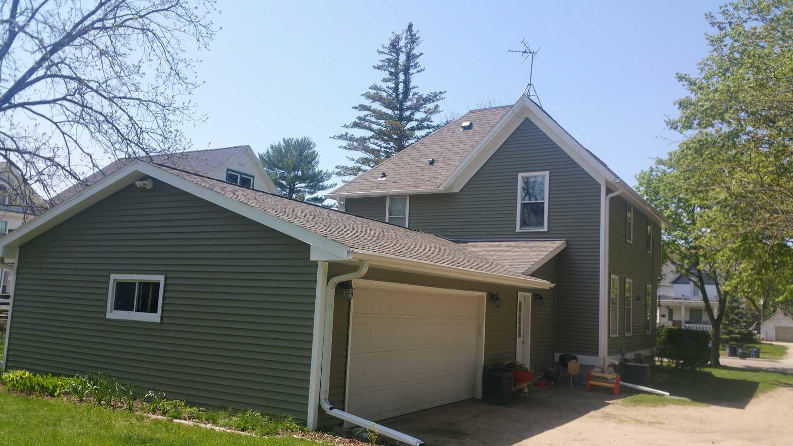 Siding New Roof &amp; Siding in Prairie du Sac, WI After Photo