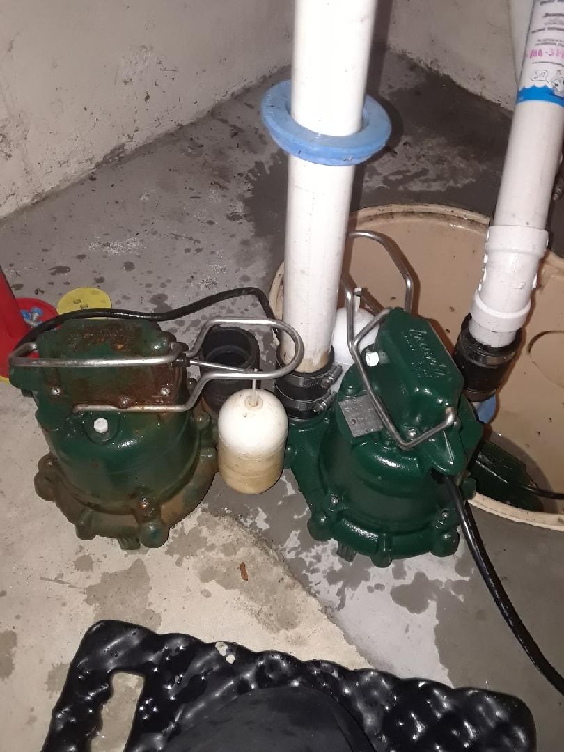 Basement Waterproofing - The TripleSafe™ Sump Pump System - Two of the
