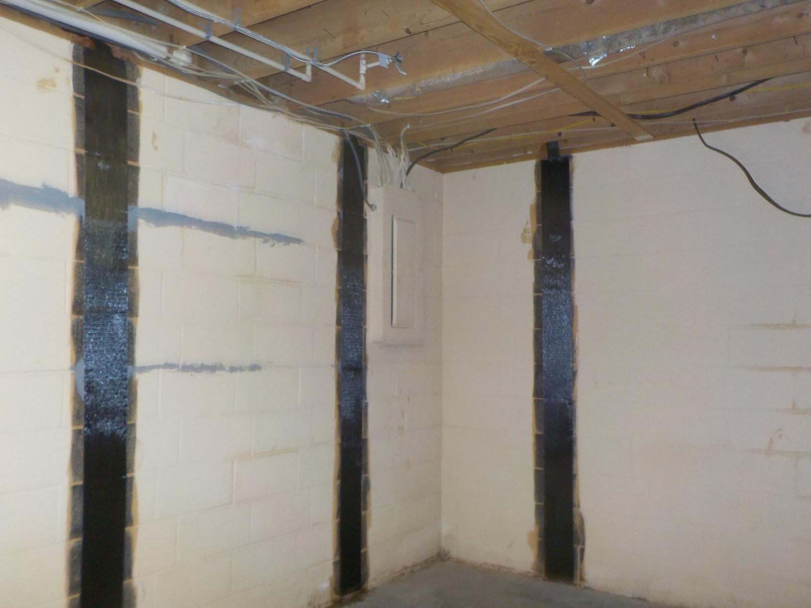 Foundation Repair CarbonArmor Installed for Foundation Issues in Boaz