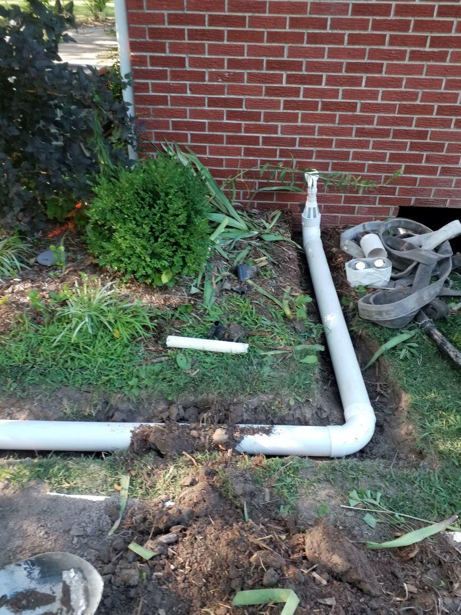 Basement Waterproofing Adding a Sump Pump and Discharge Line IceGuard™ Attachment