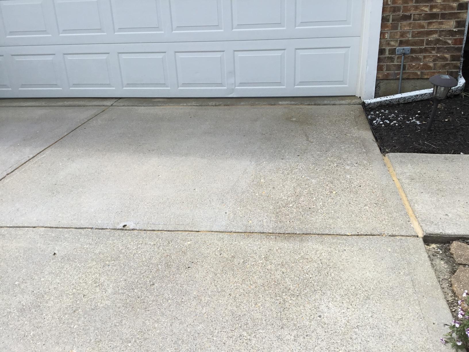 Concrete Lifting and Leveling PolyLevel and NexusPro Sealant used to repair concrete in Mason
