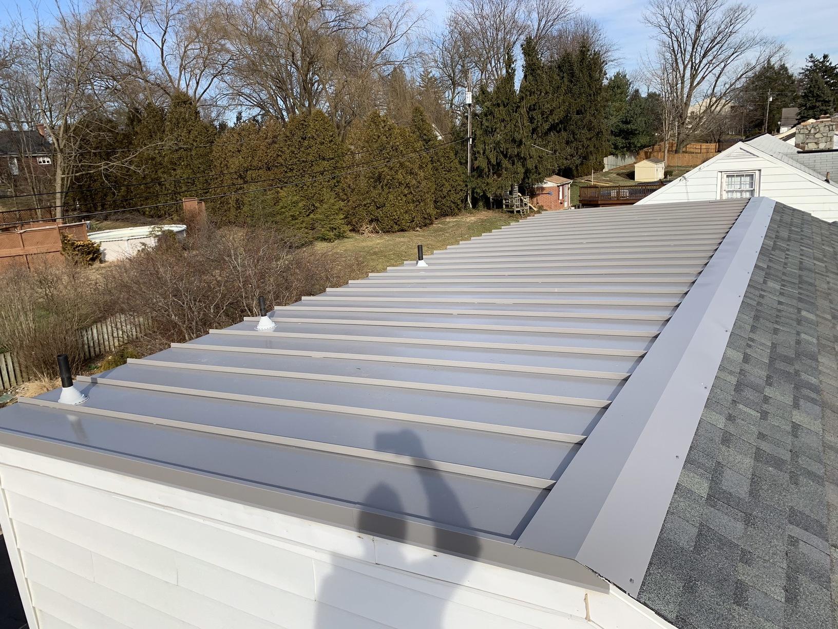 Roof Flashing Copper Chimney Flashing Everlast Standing Seam Metal Roofing In Leola Pa