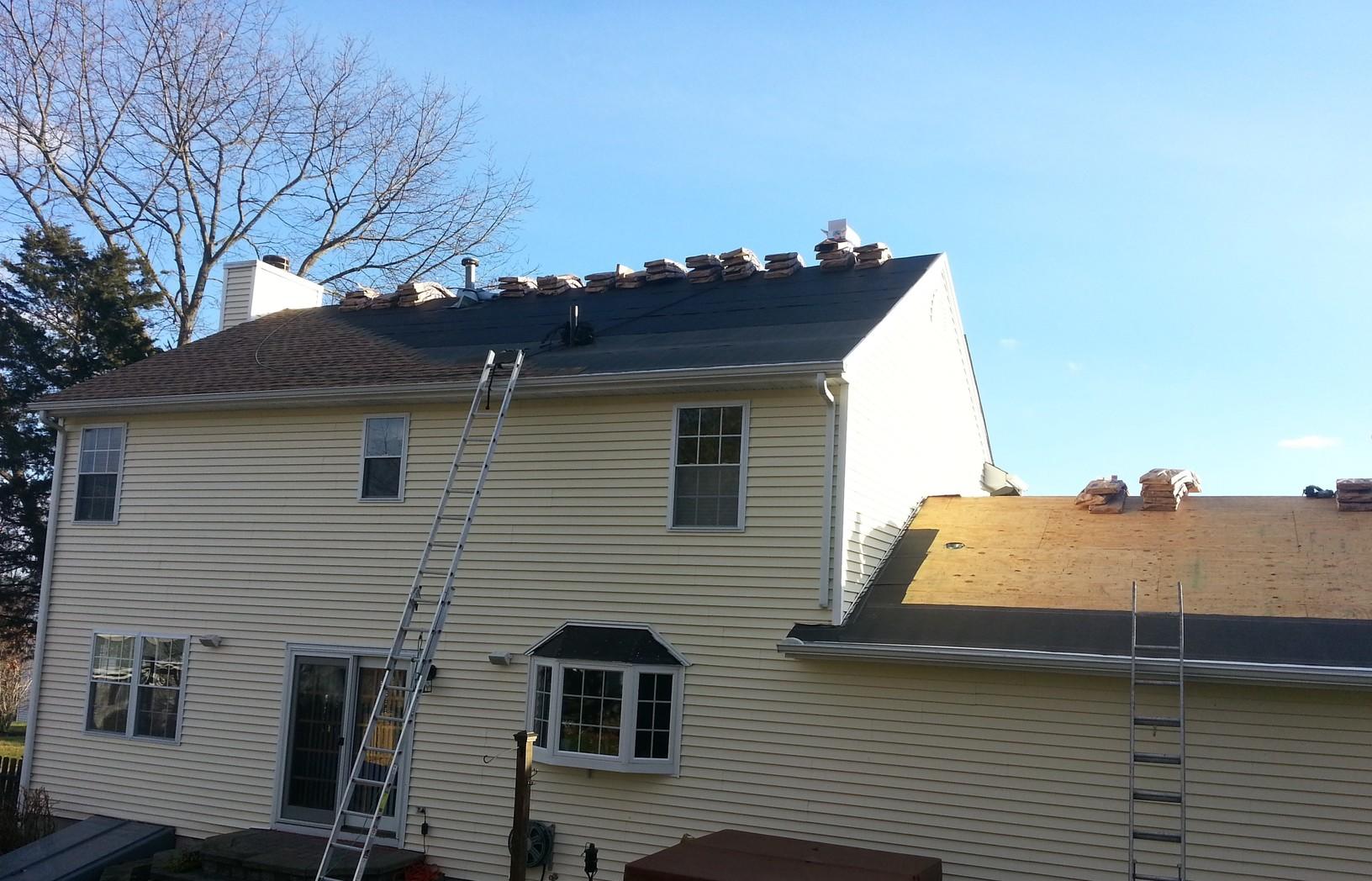 Roofing Services Roofing Jobs Across Ct The Roofing Job In Process