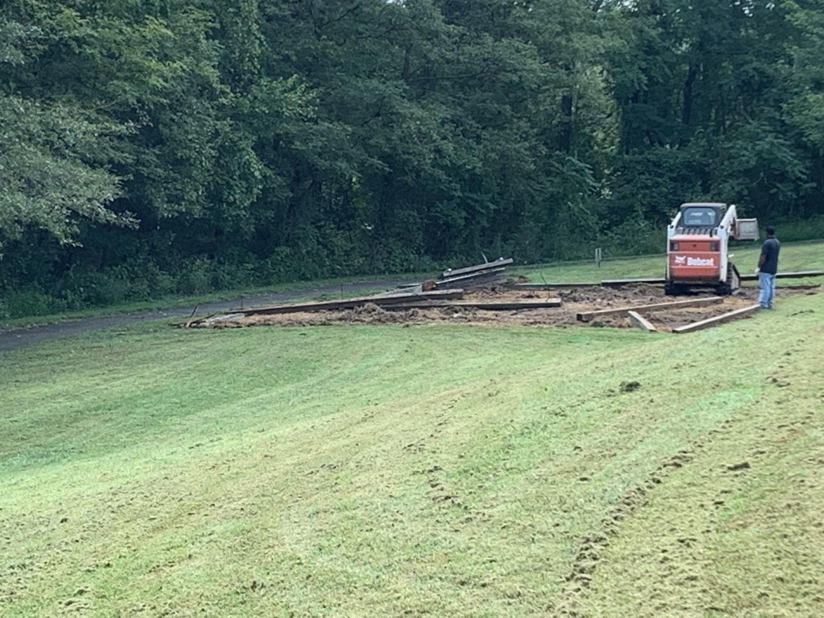 Site clearing in Warrenton, VA Site clearing