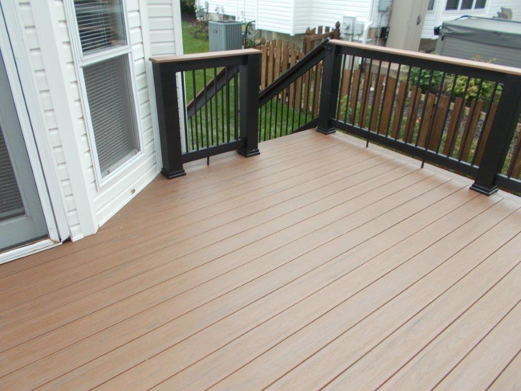 Fence & Deck Depot Decks Photo Album Timbertech Deck St. Charles, MO