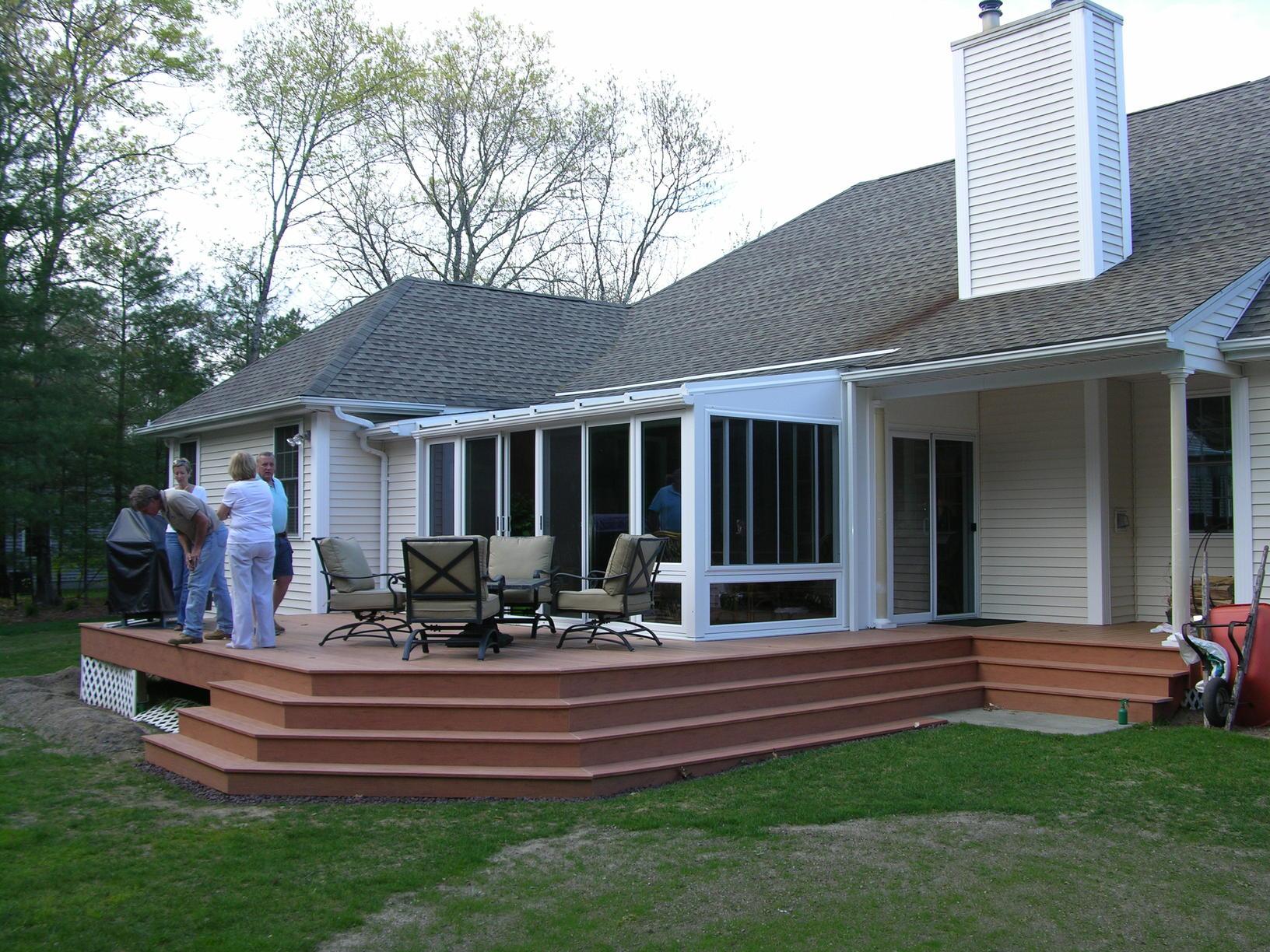 Sunrooms Sunroom Deck Construction in Carolina RI Sunrooms Sunroom Deck Construction in Carolina RI