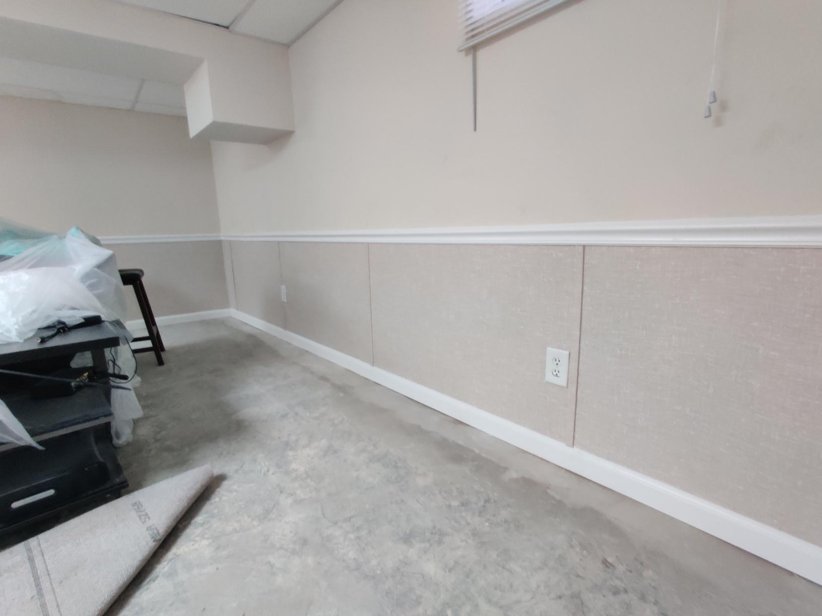 Basement Waterproofing Installing the ZenWall™ Insulated Wall Panels in Medford, NJ After