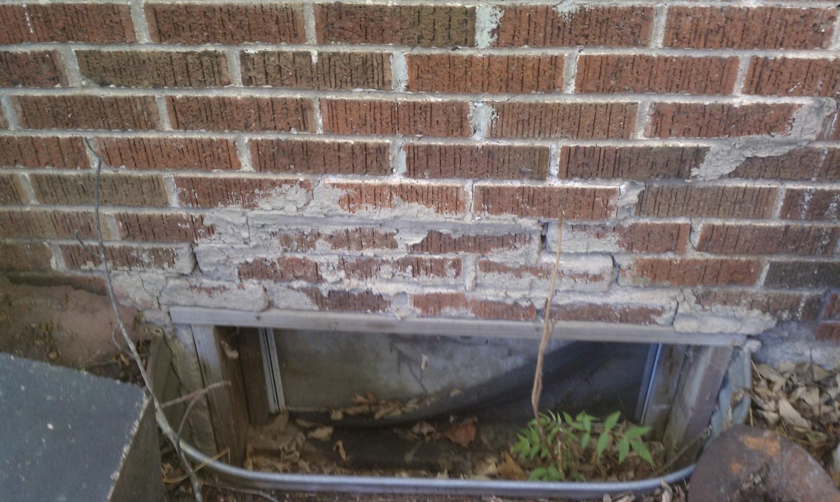 Foundation Repair Basement Walls And Basement Floor Foundation Repair Exterior Evidence Of Wall Movement