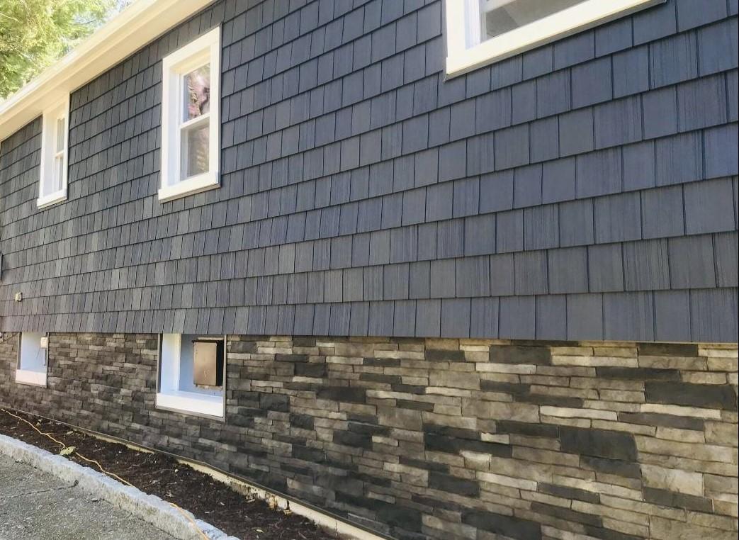 Siding Tando Stone Siding Tando Stone and Vinyl Shake