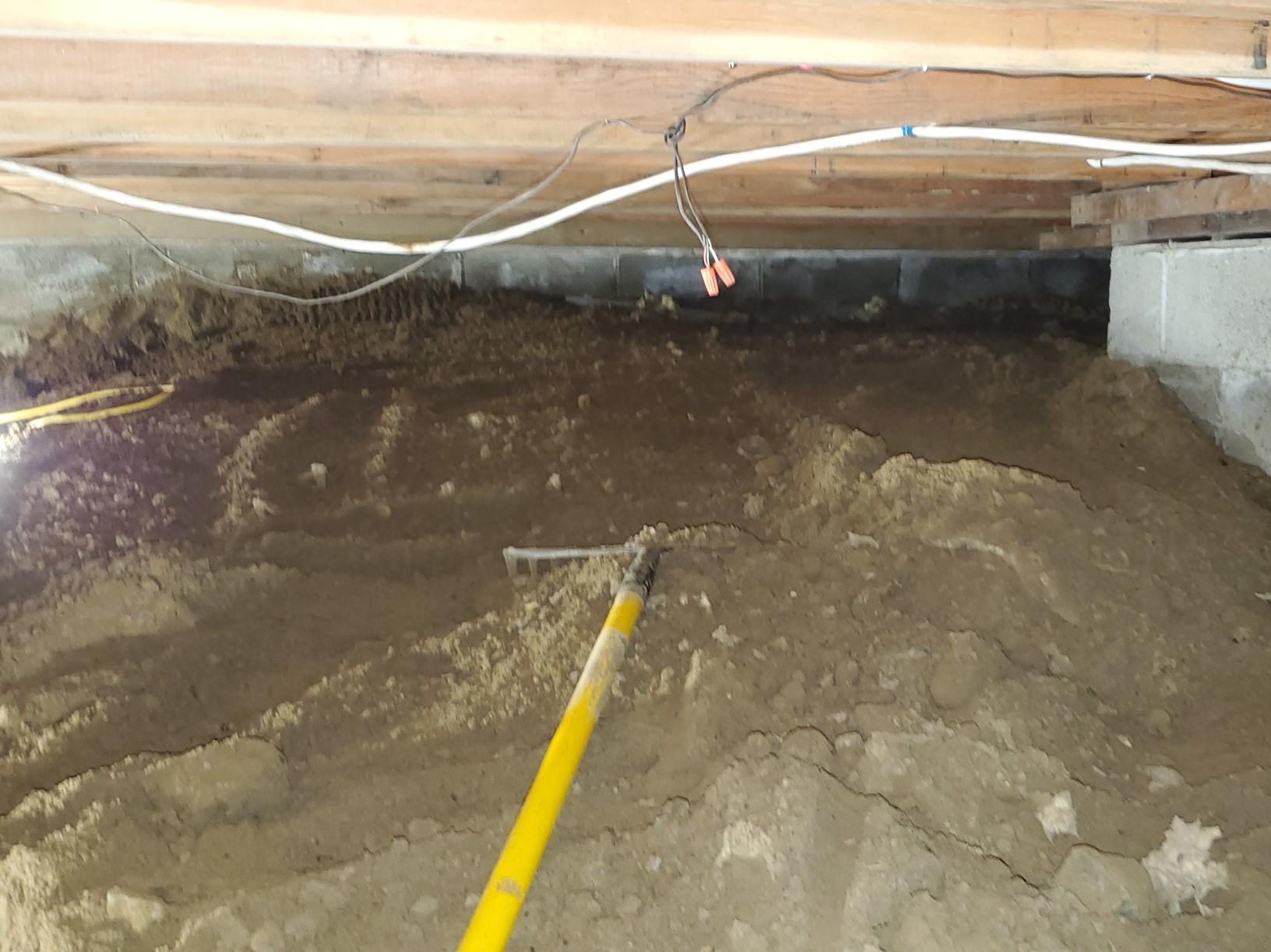 Crawl Space Insulation Eliminating Mold and Drafts in Winsted, CT