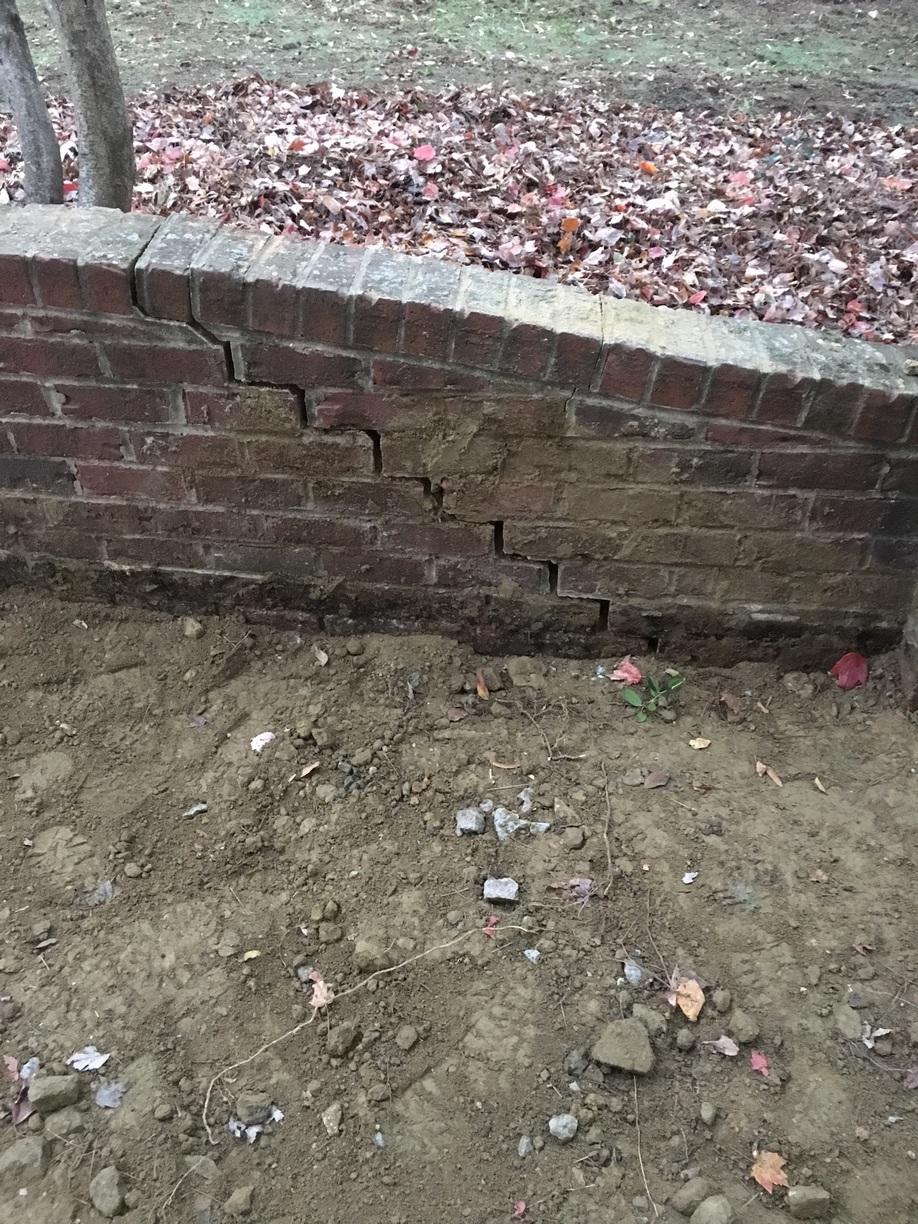 Commercial Foundation Repair in Charlotte, NC StairStep Crack in