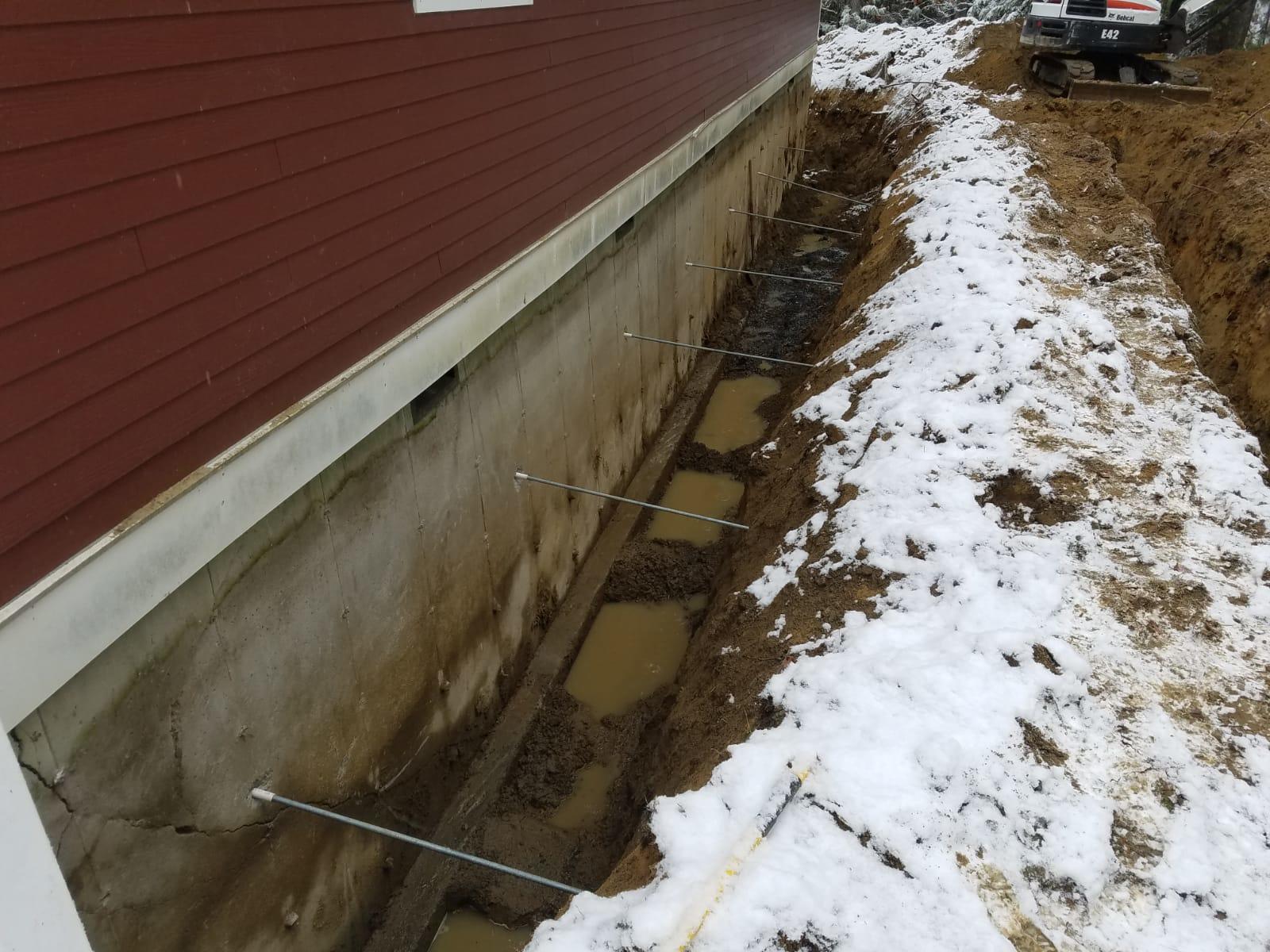 Foundation Repair Camp Foundation Cracked & Bowing Foundation Repair Camp Foundation Cracked & Bowing