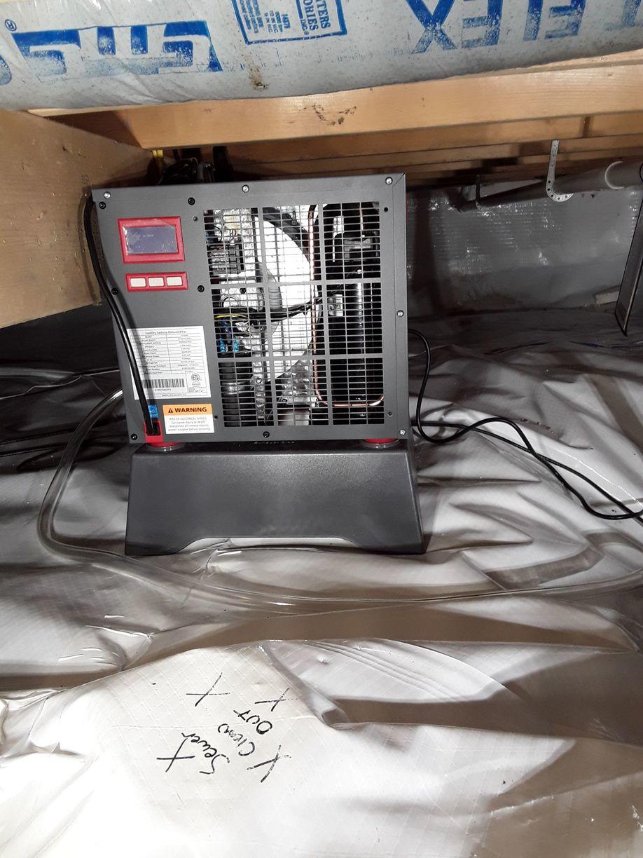 Crawl Space Transformation SaniDry Sedona