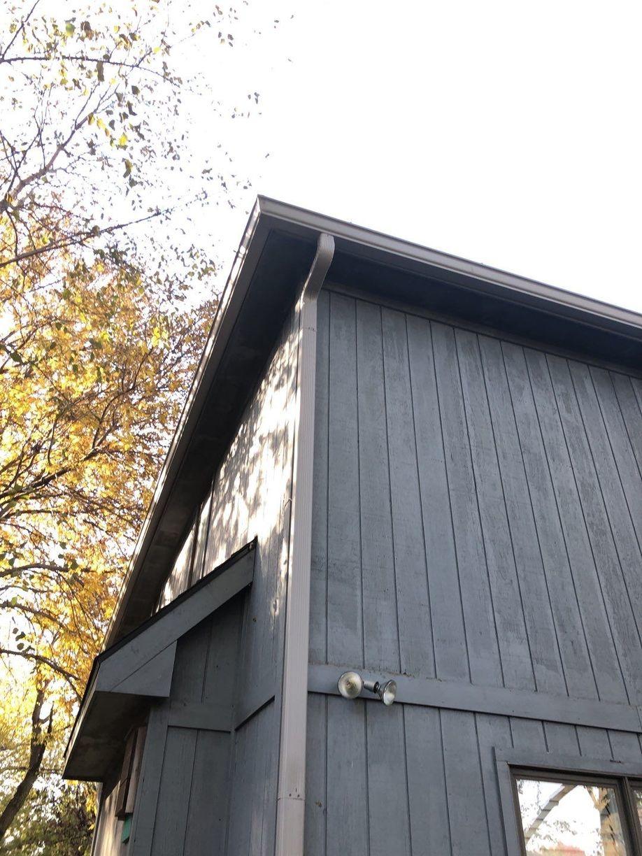 Standard gutter dimensions picture