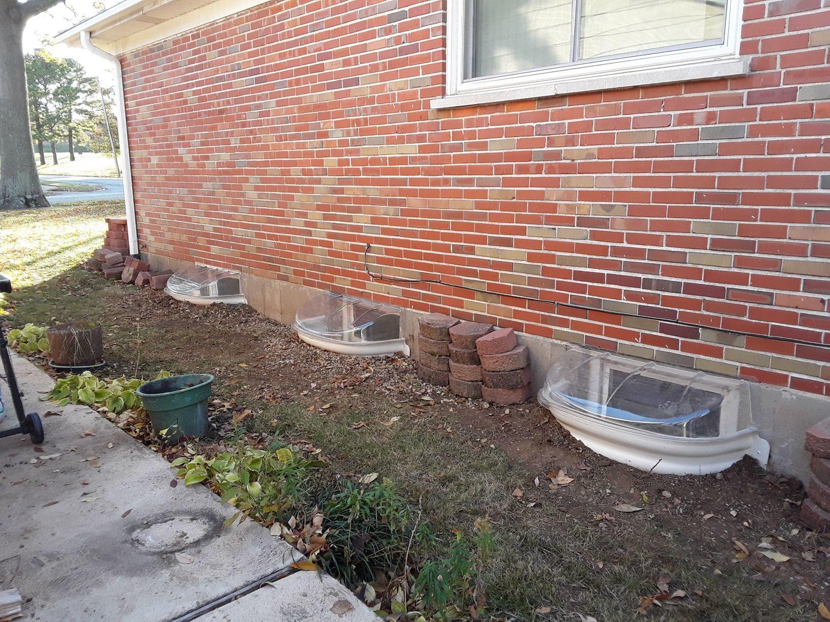 Basement Waterproofing SunHouse Window Wells After