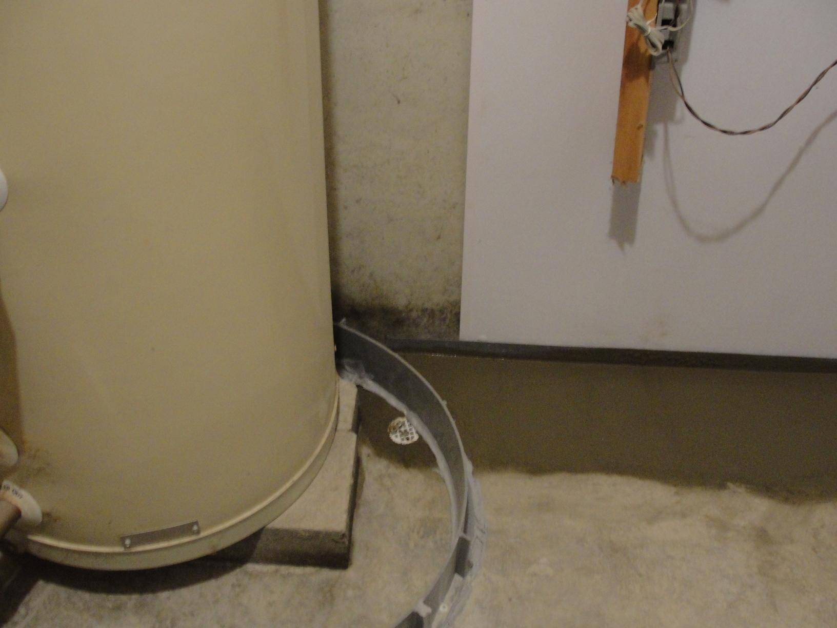 Basement Waterproofing BrightWall and WaterGuard installation in