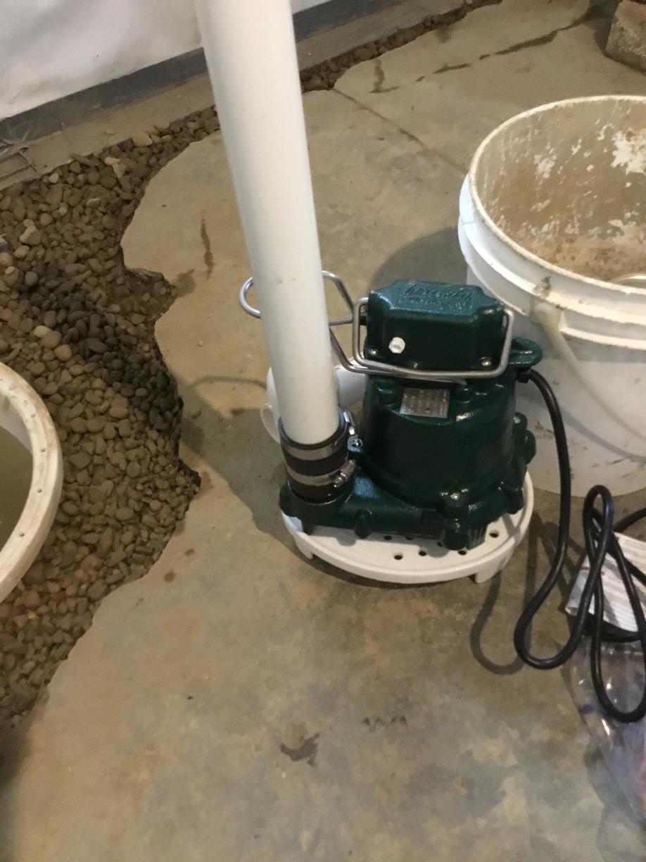 Basement Waterproofing A leaking stone foundation wall is resolved in Covington, KY