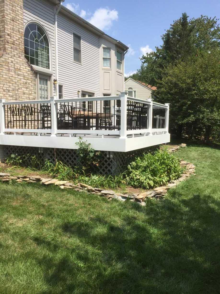 MC Fence And Deck Residential Fencing Photo Album Trex Installed in