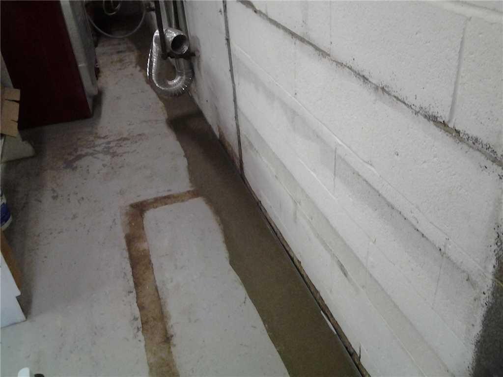 Basement Waterproofing - Somerset Basement Waterproofed with WaterGuard ...