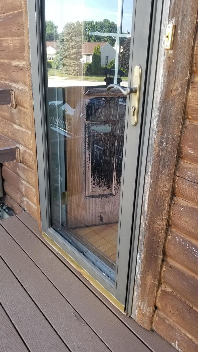 Global Home Improvement Photo Album Installing ProVia Storm Door with