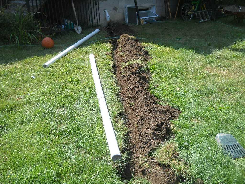 TripleSafe installation and waterproofing a basement in Lorraine, Qc