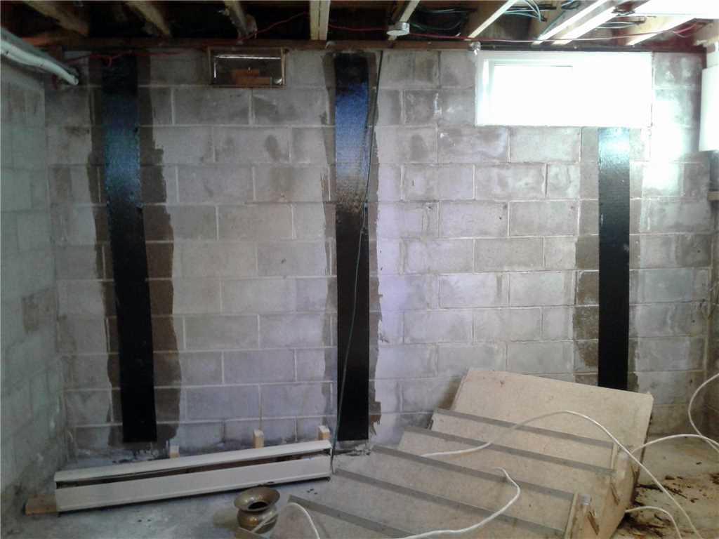 CarbonArmor® Wall Straps Save Foundation Walls in Thornbury, Ontario