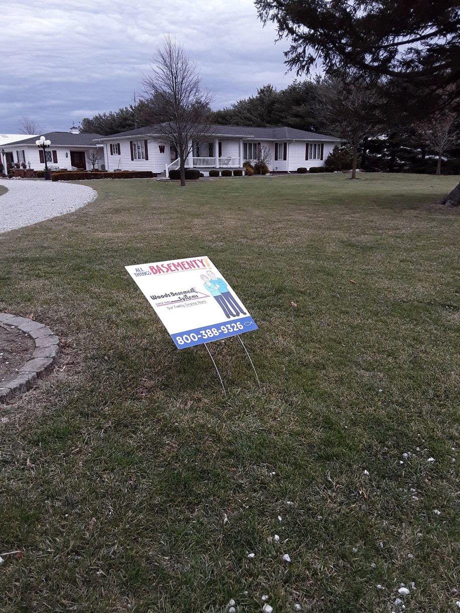 Basement Waterproofing Farmersville, IL Basement Waterproofing Yard