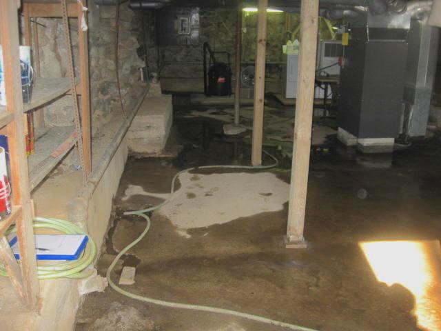 Basement Waterproofing Water Damaged Basements In Connecticut Standing Deep River Ct Basement Waterproofing Water Damaged, How To Get Standing Water Out Of A Basement