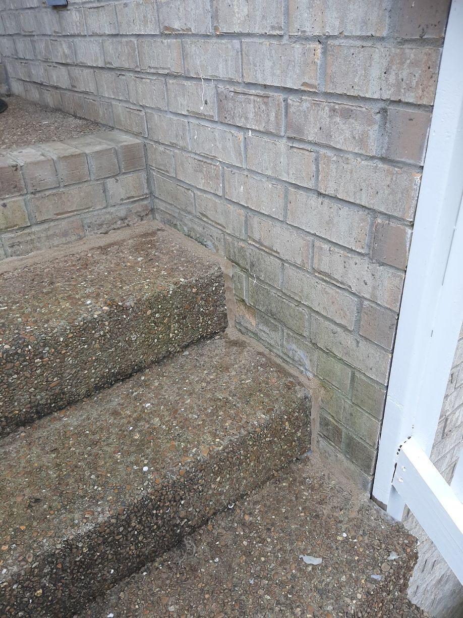 Concrete Leveling Sinking Steps in Nashville Seal