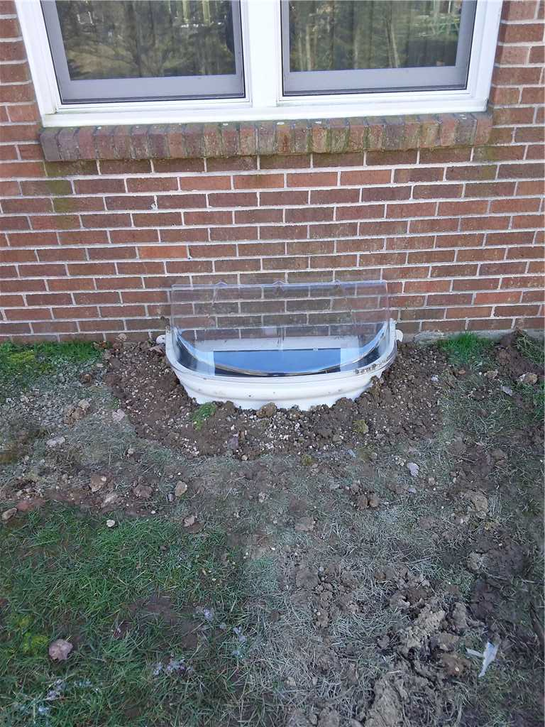 Basement Waterproofing Sump Pump Upgrade and SunHouse Window Well