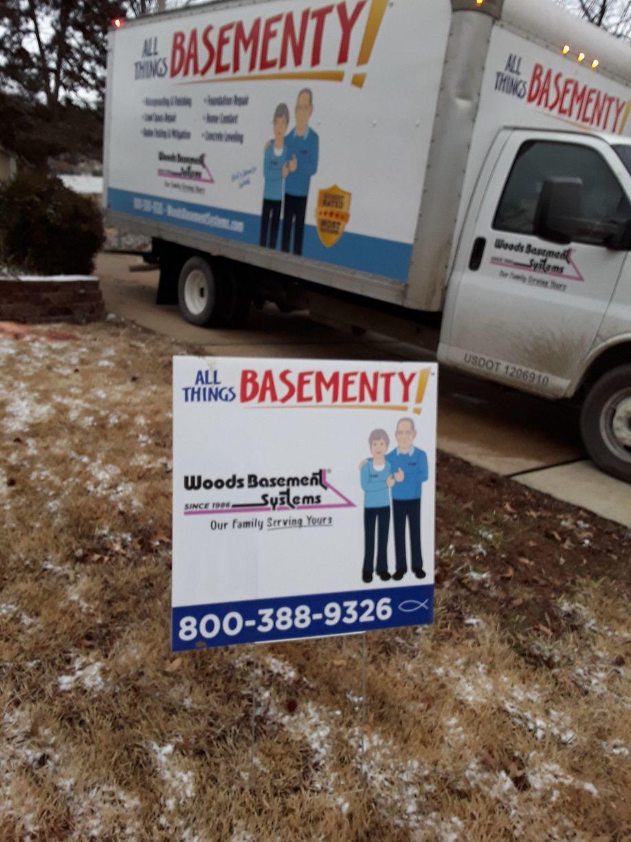 Basement Waterproofing Waterproofing in Chesterfield, MO Yard Sign