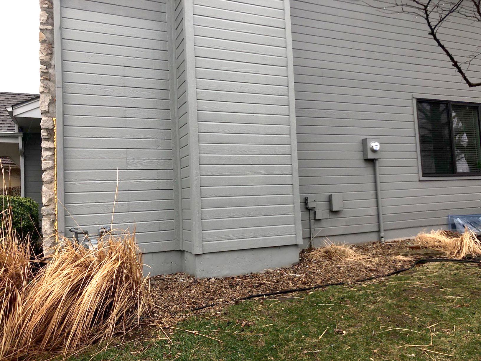 Chimney/Siding Wood Rot Repair on Overland Park, KS Home 1/2x1216