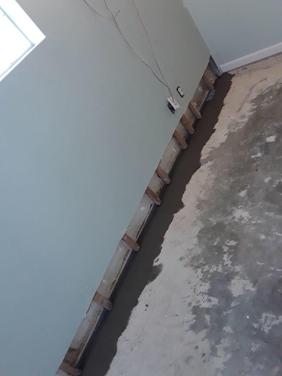 Basement Waterproofing - WaterGuard Drainage Channel - WaterGuard System