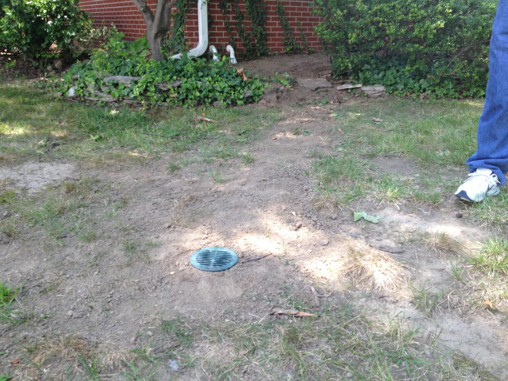 Basement Waterproofing Waterproofing Granite City IL Buried Sump Pump Dicharge Line