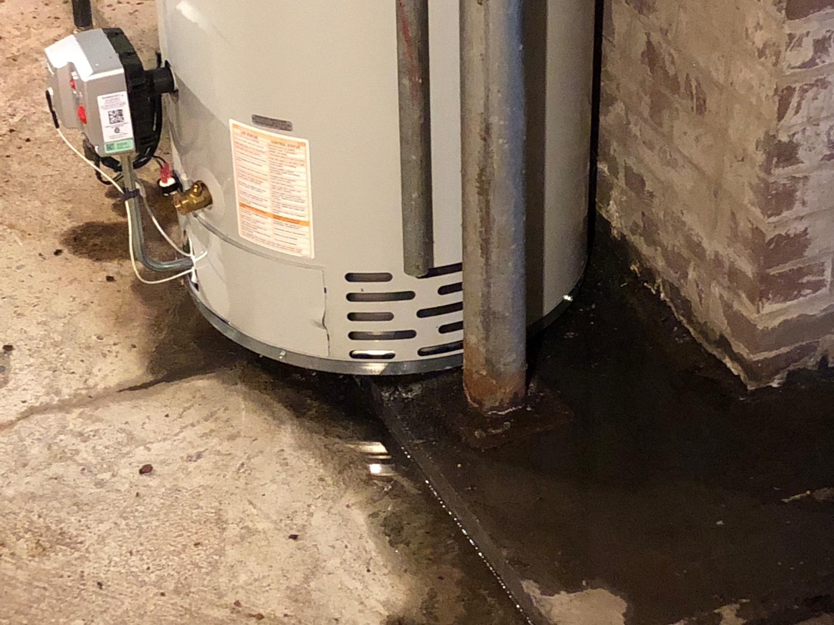 Wet Crawl Space Encapsulated in Duluth, MN Pooling Water in Crawl Space