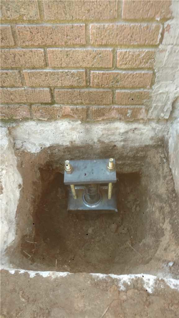 Installing Helical Piers in Grand Rapids MI Installing the Helical Piers