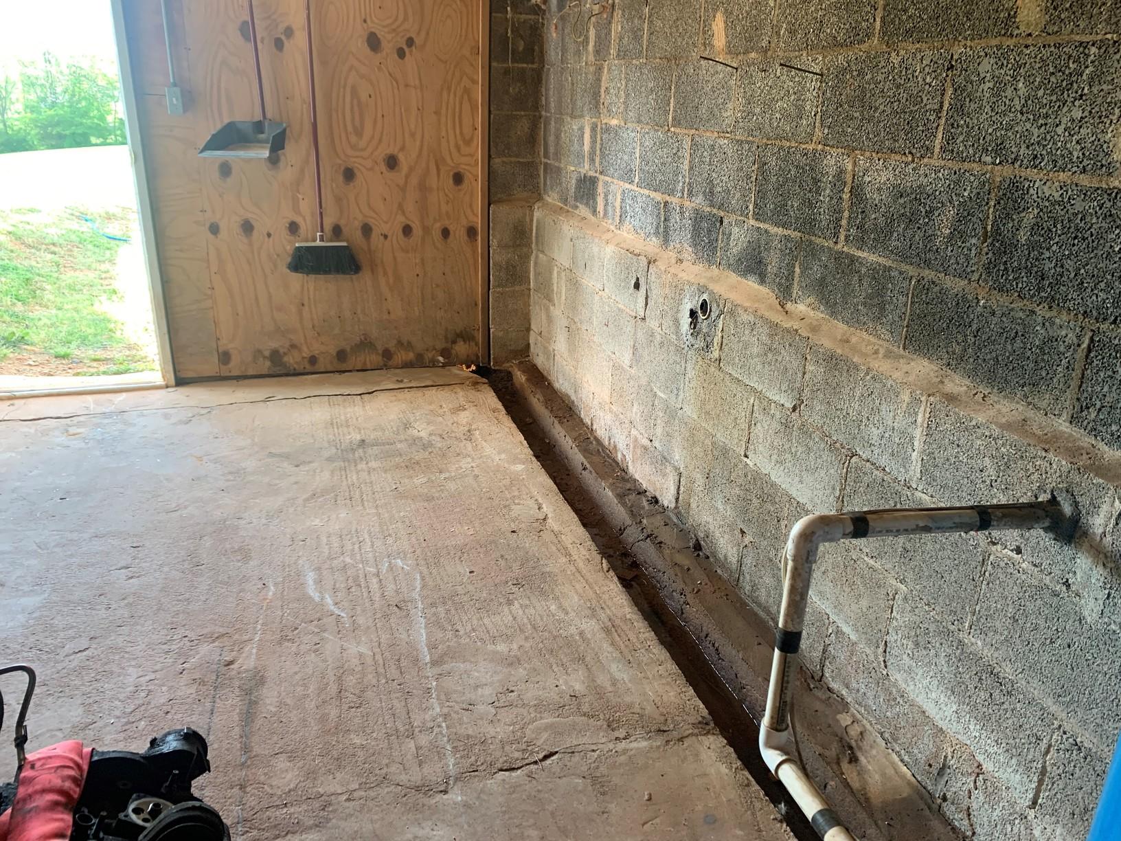 Basement Waterproofing Waterproofing Wet And Leaking Basement In Yadkinville NC Water Exit basement-waterproofing-waterproofing-wet-and-leaking-basement-in-yadkinville-nc-water-exit