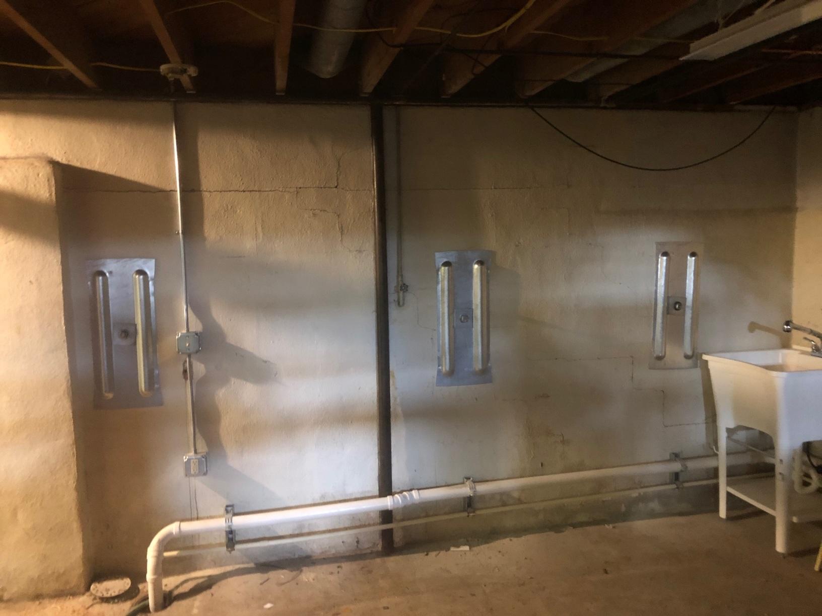 Foundation Repair - Wall Support with GeoLock and PowerBrace - GeoLock ...