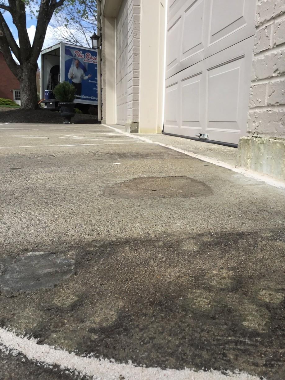 Concrete Lifting and Leveling Sunken slabs and cracks in a driveway
