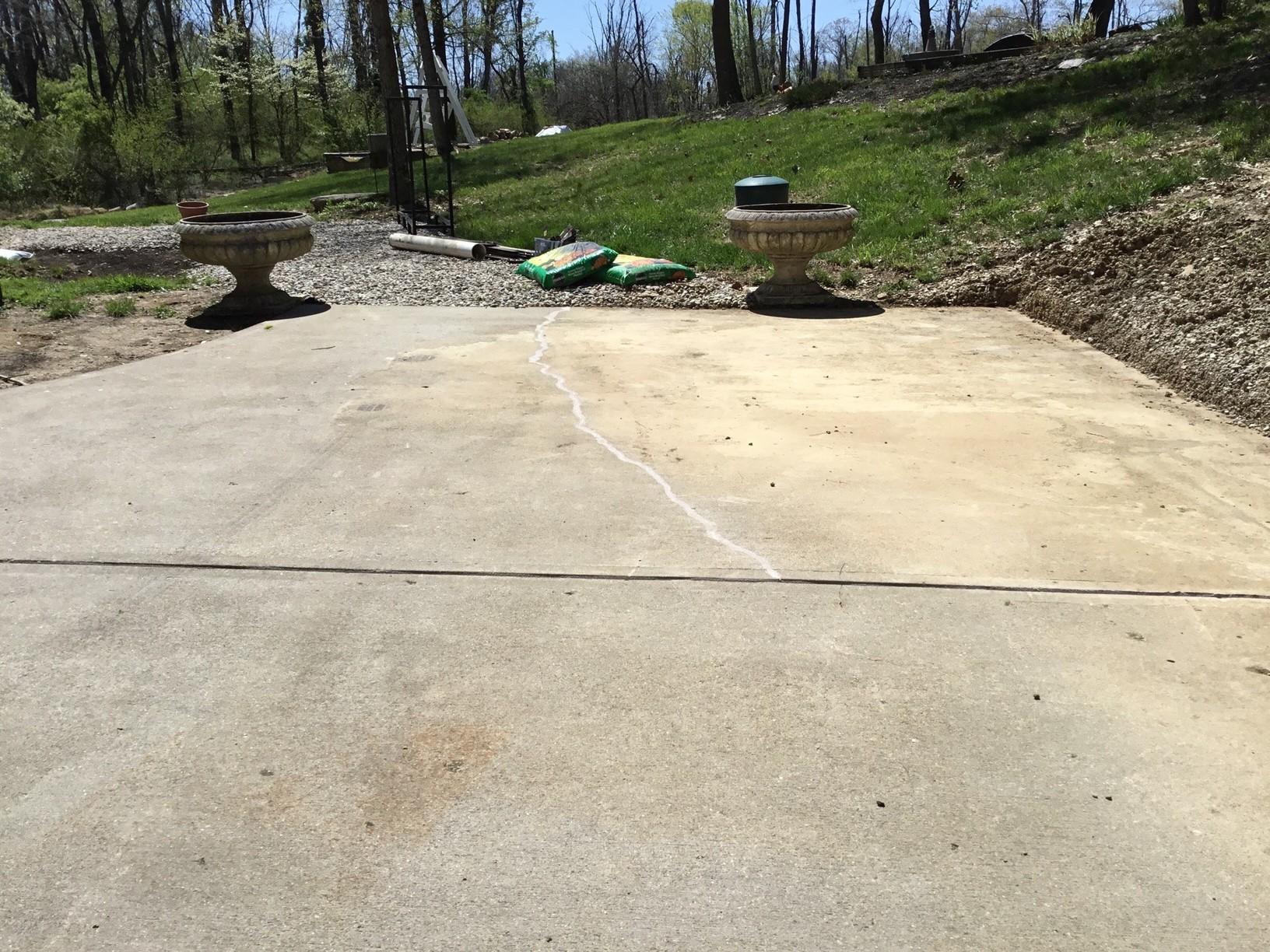 Concrete Lifting and Leveling Polylevel Injection and NexusPro Joint Sealant used to repair