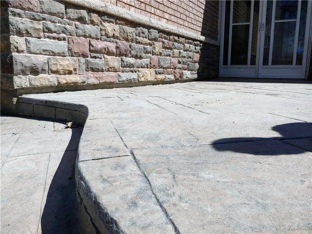 Canadian Concrete Leveling Residential Photo Album Sinking Concrete