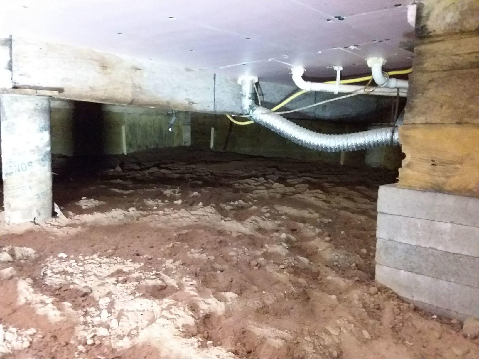 Crawl Space Encapsulation in Bayfield, WI Wet Crawl Space In Bayfield