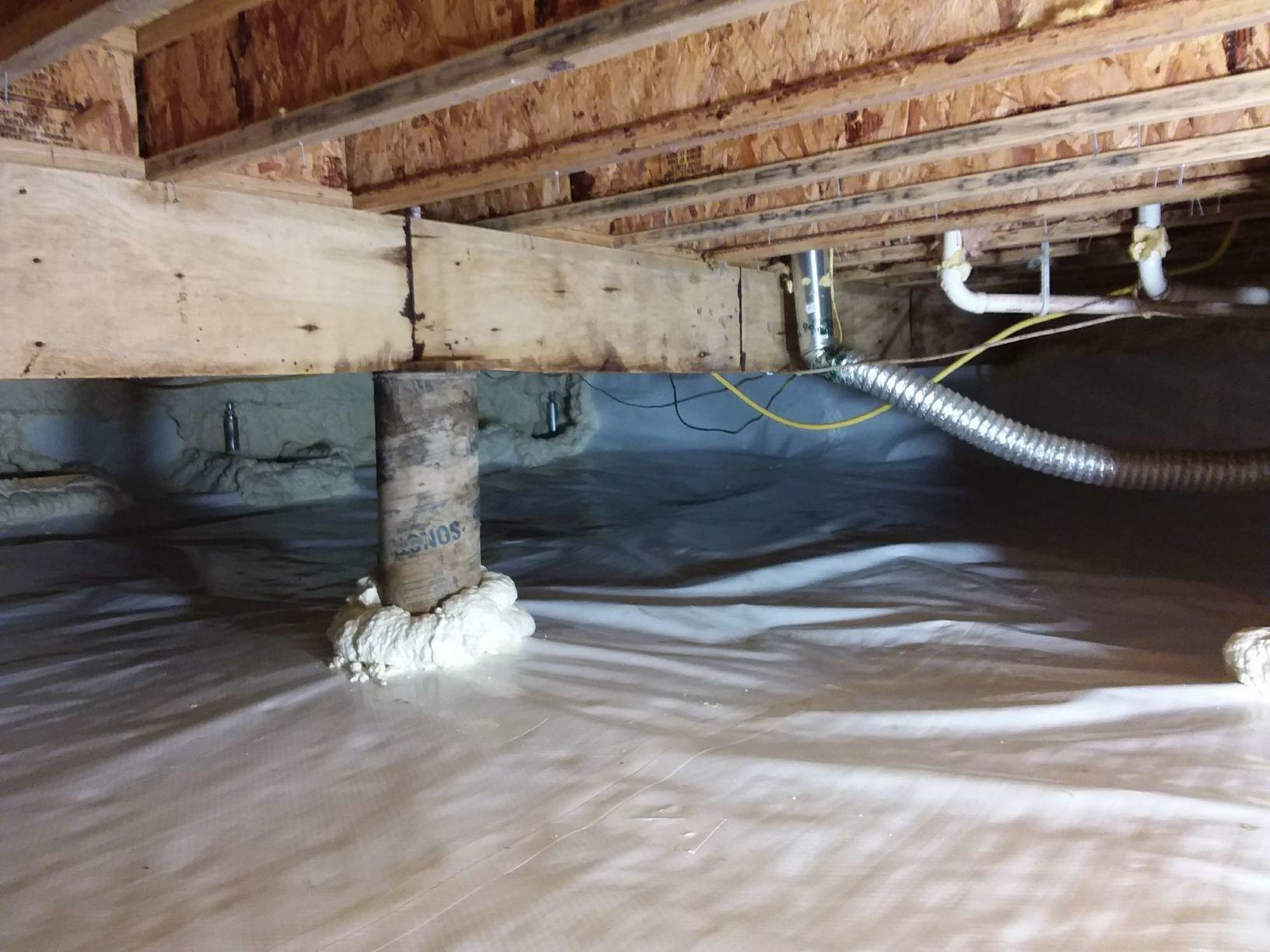 Crawl Space Repair Crawl Space Encapsulation in Bayfield, WI