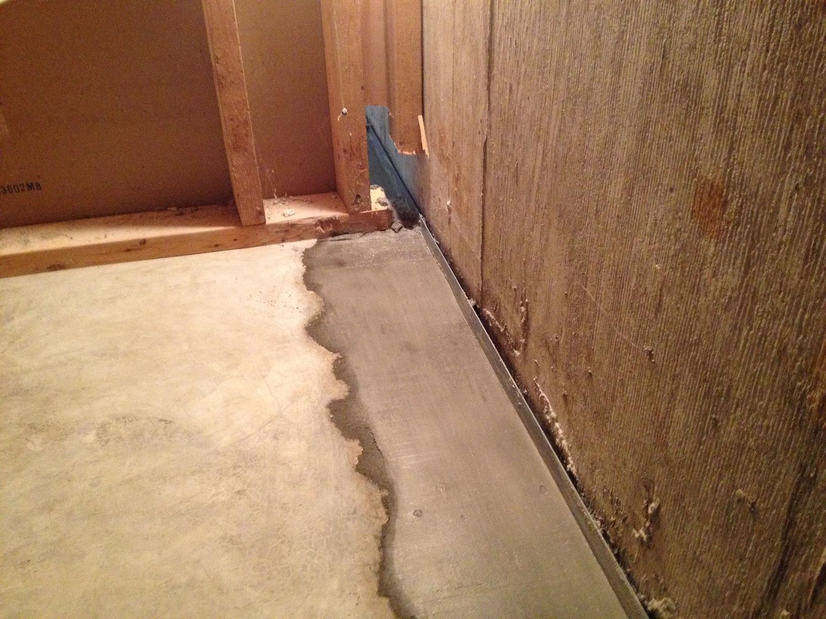 Basement Waterproofing Waterproofing in Collinsville IL Right Finished View Under the