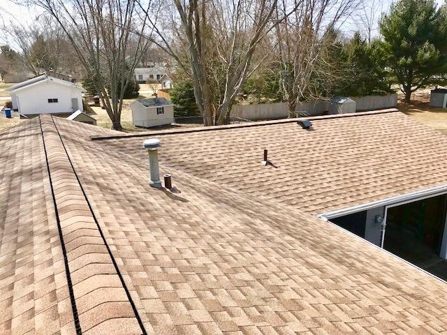 New GAF Roof Install Brooklyn, WI After