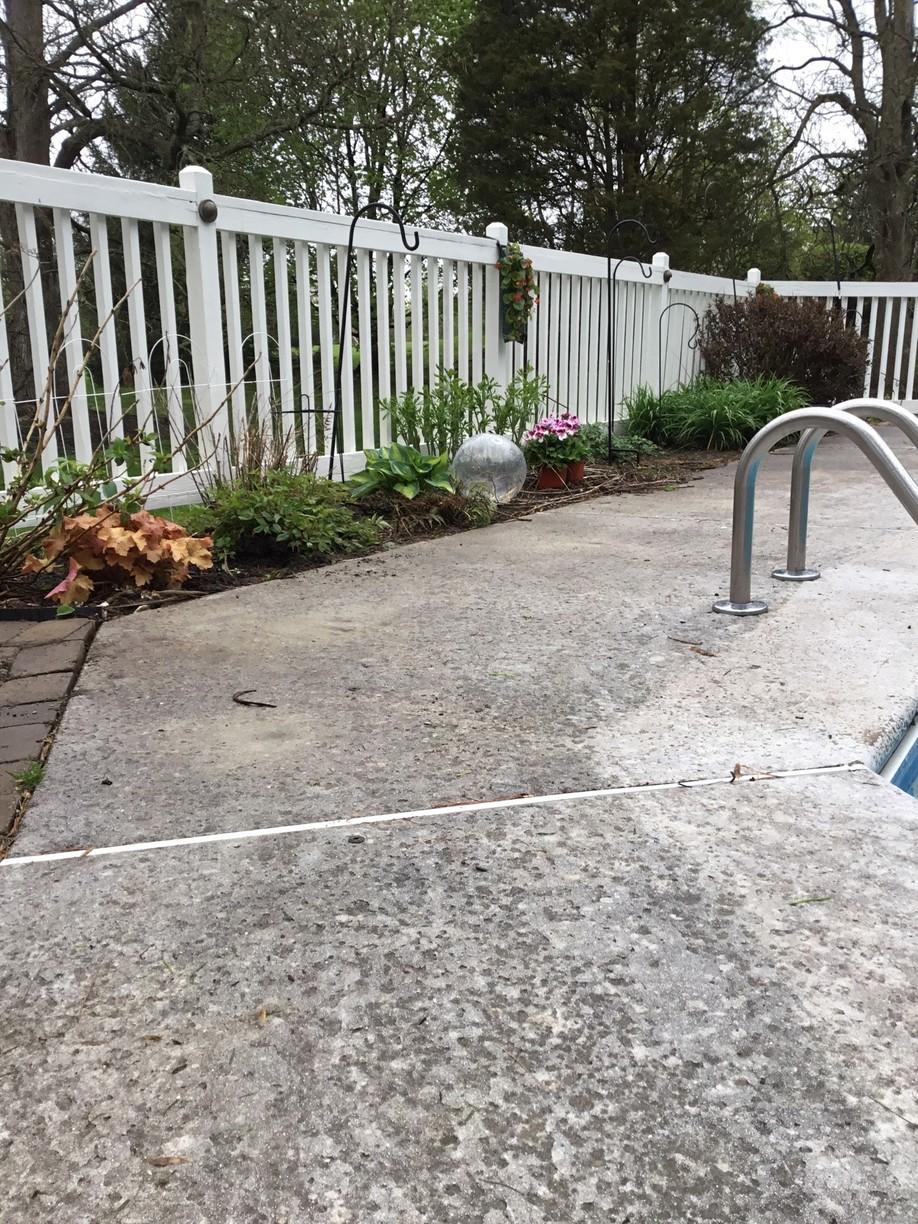 The Basement Doctor Of Cincinnati Concrete Lifting And Leveling Photo Album Polylevel Used To Raise A Concrete Slab In Cincinnati Oh