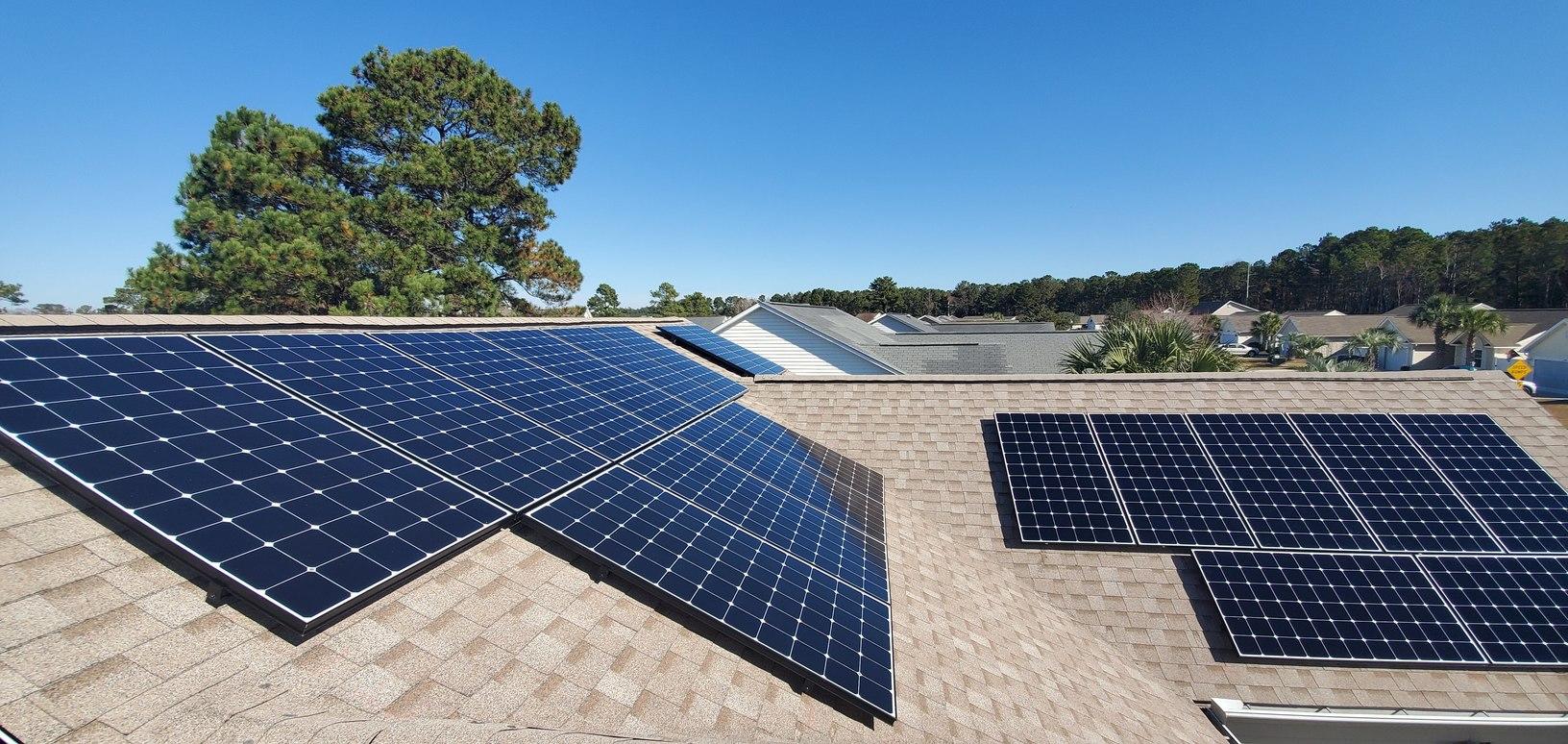 Carolina Energy Conservation Little River Solar Panels!