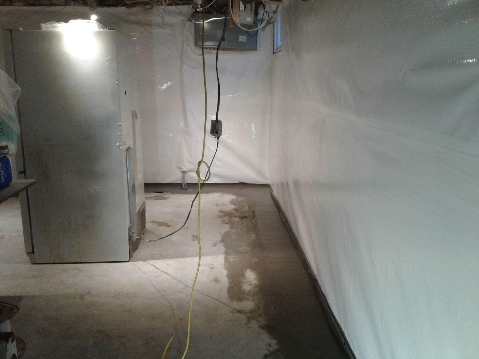 Basement Waterproofing Water Seepage Renders Basement Useless in