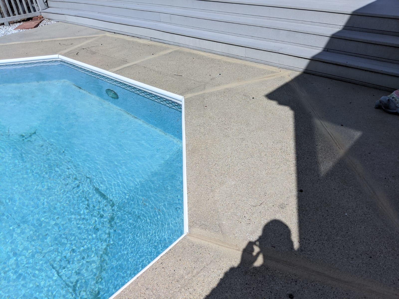 Pool Patio Repair, Bedford, NH Pool Deck Crack Seal