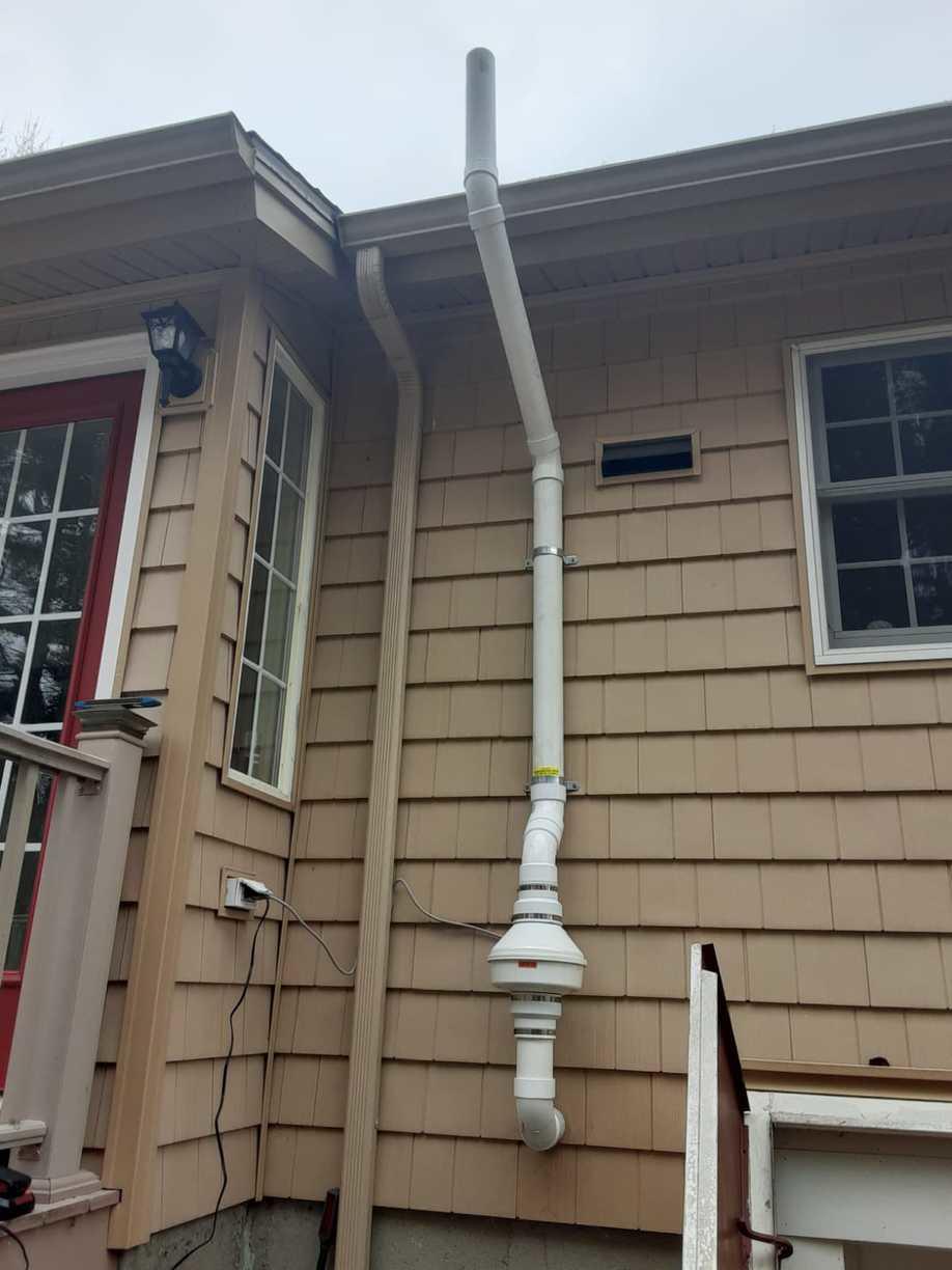 Radon Gas Mitigation Radon Mitigation, Billerica, MA Radon Fan and Vent